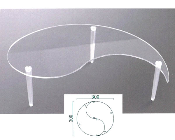 TF-004 太極型有機(jī)玻璃展臺